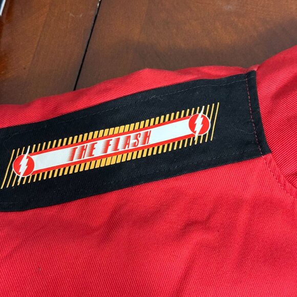 DC Comics The Flash Racing Jacket Box Lunch Exclusive Red Blk Size Large - Picture 14 of 16